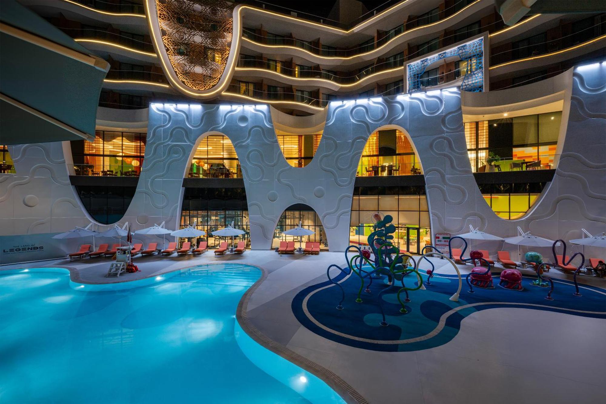 The Land Of Legends Nickelodeon Hotel Antalya Belek Exteriér fotografie